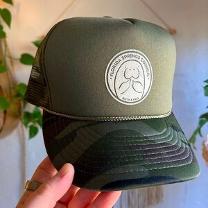 Florida Springs Council Trucker Hat – Camo Mesh Snapback, Cobra Brand, One Size